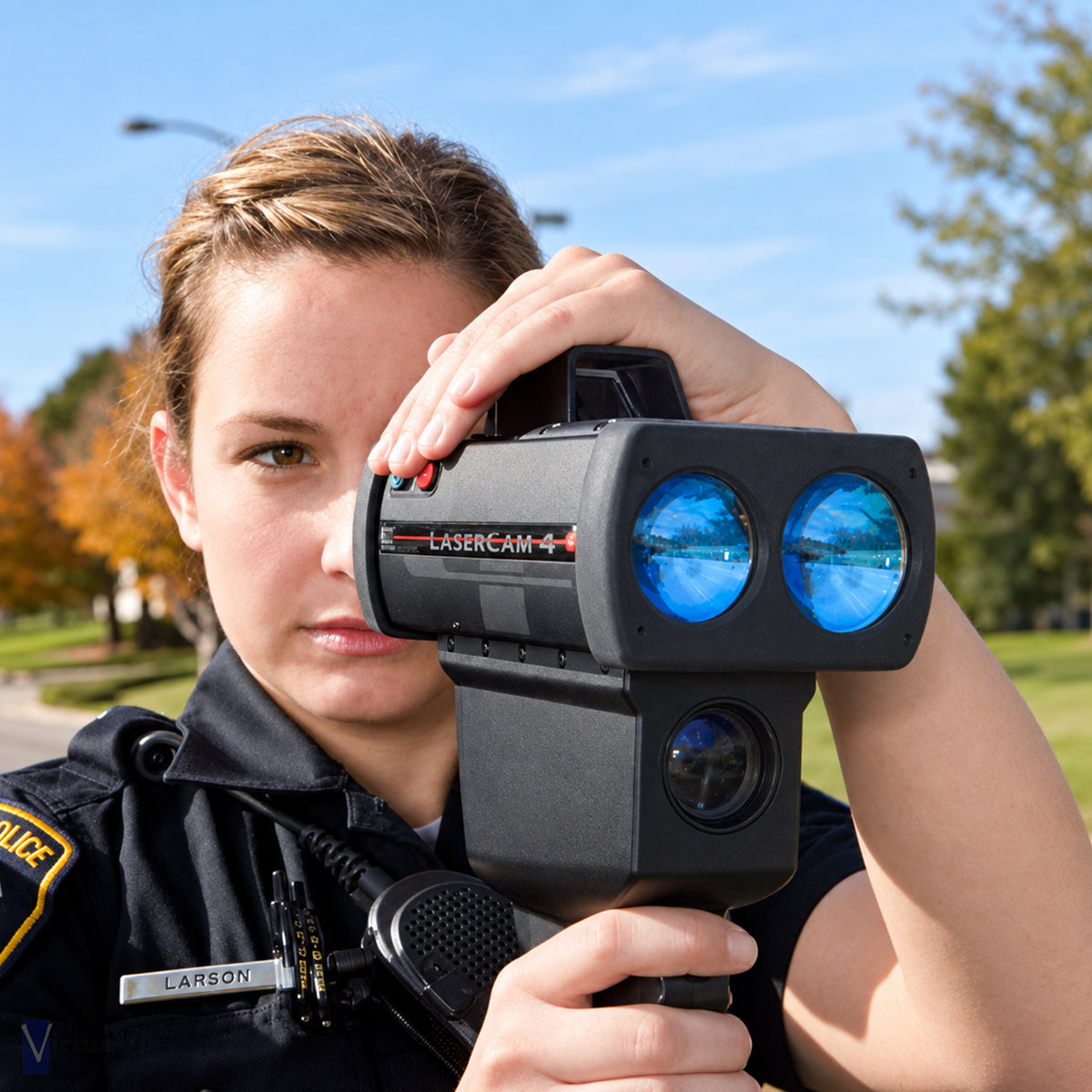 LaserCam 4 - Cinémomètre vidéo et photos - Officier de police