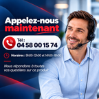 Appelez-nous maintenant, nous répondons à toutes vos questions