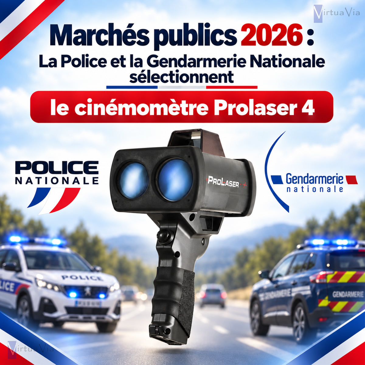 Le Prolaser 4 - Choix officiel de la police et de la gendarmerie nationale